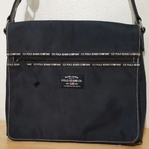 POLO Ralph Lauren Black Messenger Bag